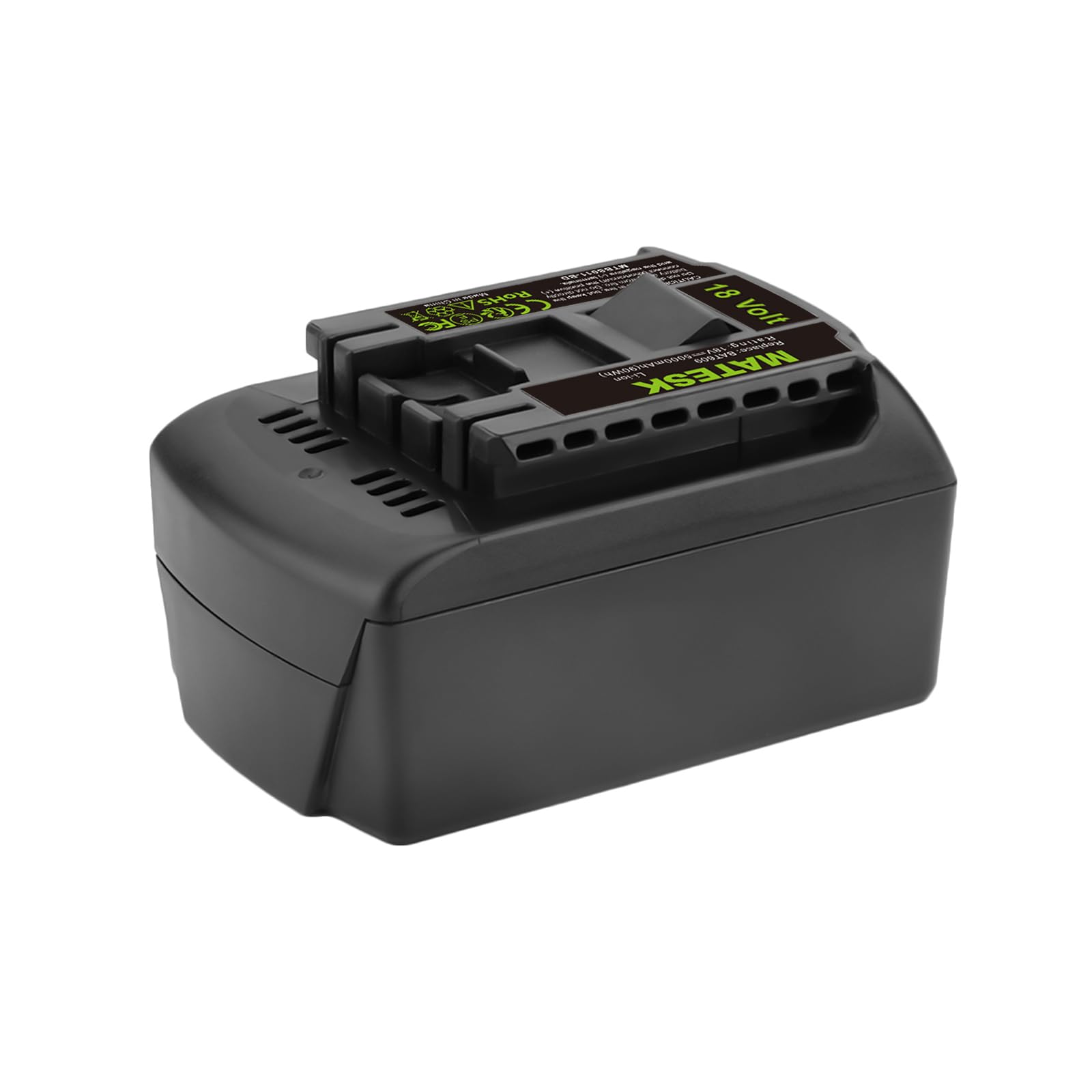 18V 5000mAh BAT609 Batterie pour Bosch BAT619G BAT619 BAT609G BAT618 BAT618G BAT610G CRS180 CFL180 CCS180 BSH180 CAG180B HDB180, GSR 18 V-LI, GBH 18 V-LI, GHO 18 V-LI, GWS 18 V-LI