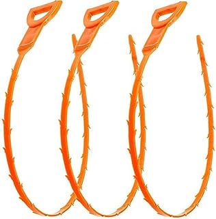 3pcs Drain Sink Snake Drain Clog Remover Bathtub Hair Catcher Cleaning Tool for Sink Kitchen