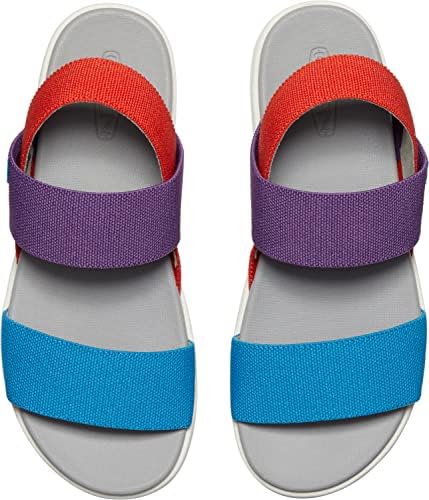 KEEN Damskie sandały Elle Backstrap Slingback, Naturalne konopie Plaza Taupe