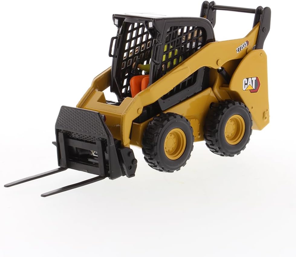 DIECAST MASTER DM85677BK CAT 259D3 MULTI TERRAIN LOADER BLACK Edition 1 50 Modellino - Foto 3