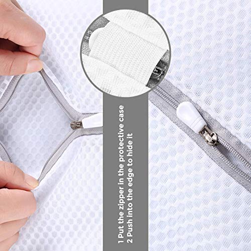 K KERNOWO Laundry Basket Bags,Mesh Laundry Bags,Thickened Garment Bags for Laundry,Delicate Bag for Washing Machine(1)