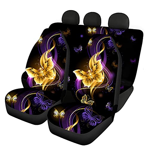 Housse de siège auto universelle motif papillon pour sublimer vos trajets quotidiens