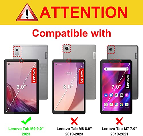 Rosbtib Tablet Case Compatible with Lenovo Tab M9 HD 9 Inch (2023) TB-310FU - Image 2