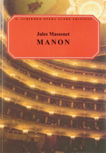  Manon: Vocal Score : Five Acts