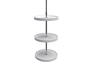 18 Inch 3 Tier Lazy Susan for Corner Kitchen Cabinets