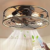 lampe küche modern * Timing-Funktion und Fernbedienung: Größe: 50 cm * 17cm (20 * 6.7 Zoll), Lichtquelle: E27 * 4 (ohne Lichtquelle). Das industrielle Lüfterlicht kann mit der Fernbedienung zeitlich gesteuert werden, Timing 1/2/4 Stunden, Sie können es nach Ihren Bedürfnissen anpassen.