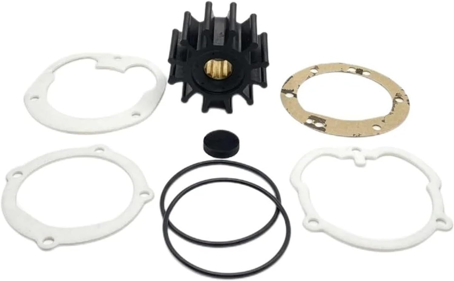 Car Coolant Water Pump Flexible Impeller Repair Kit For Series F5B-9 Pumps 09-1027B 09-1027B-1 Car Parts
