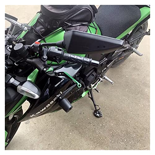 Acessórios Moto CNC Regulável Flexível Extensível Scooter Frein Levier D'embrayage Poignée Para KAW