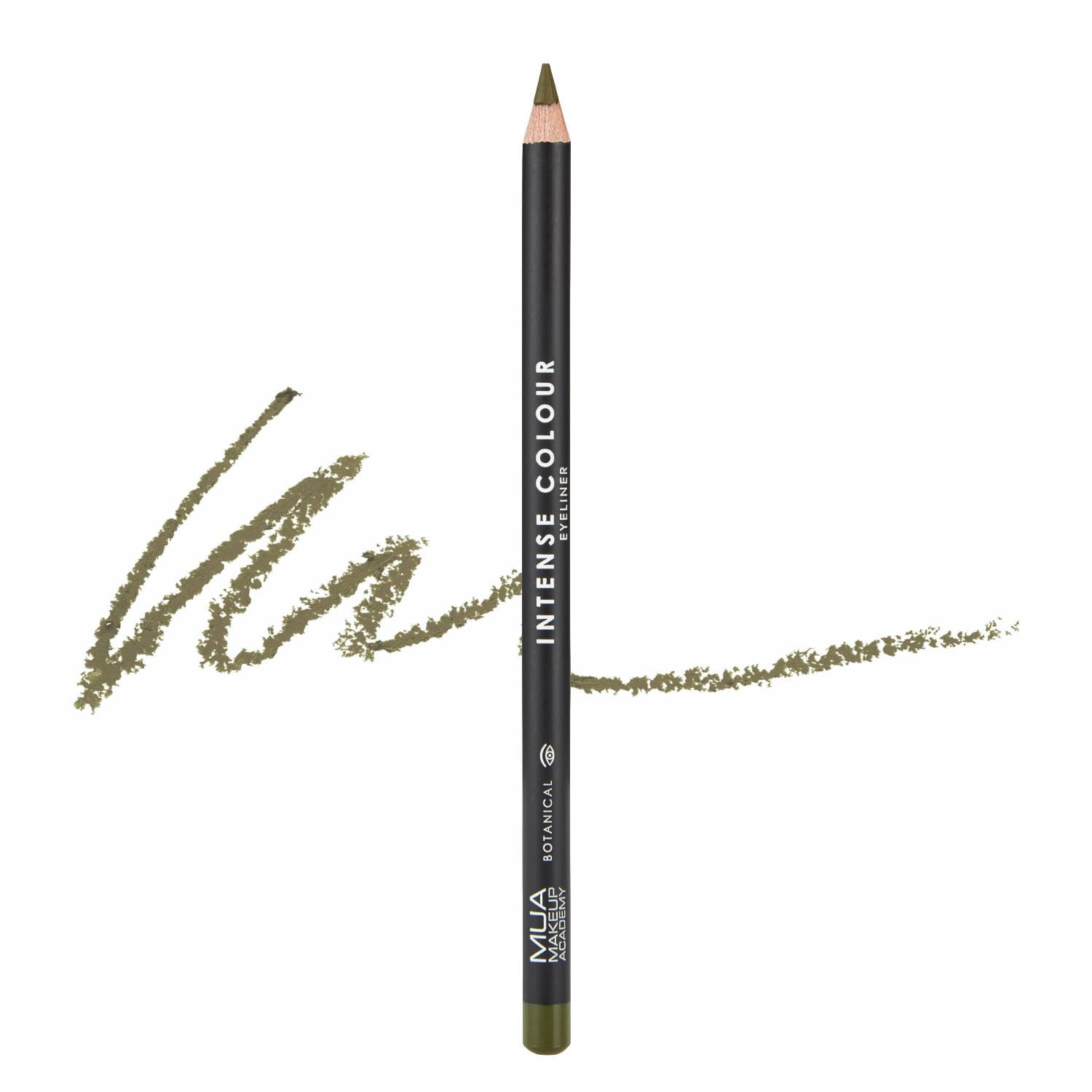 MUA Makeup Academy Intense Colour Pencil Eyeliner, Botanical - Vegan & Cruelty Free