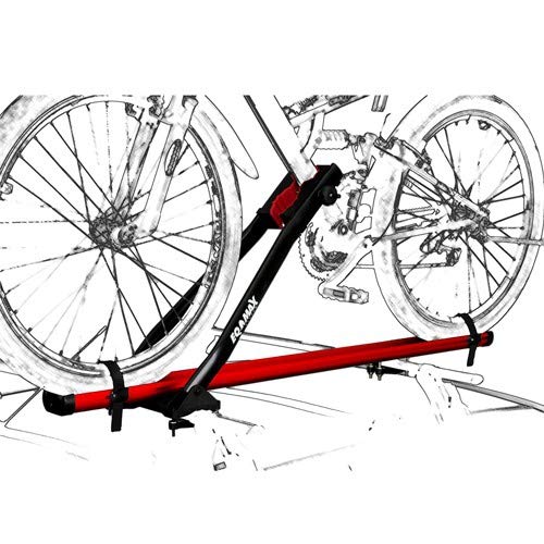 Porta Bike Teto Velox Alum Vermelho - Eqmax