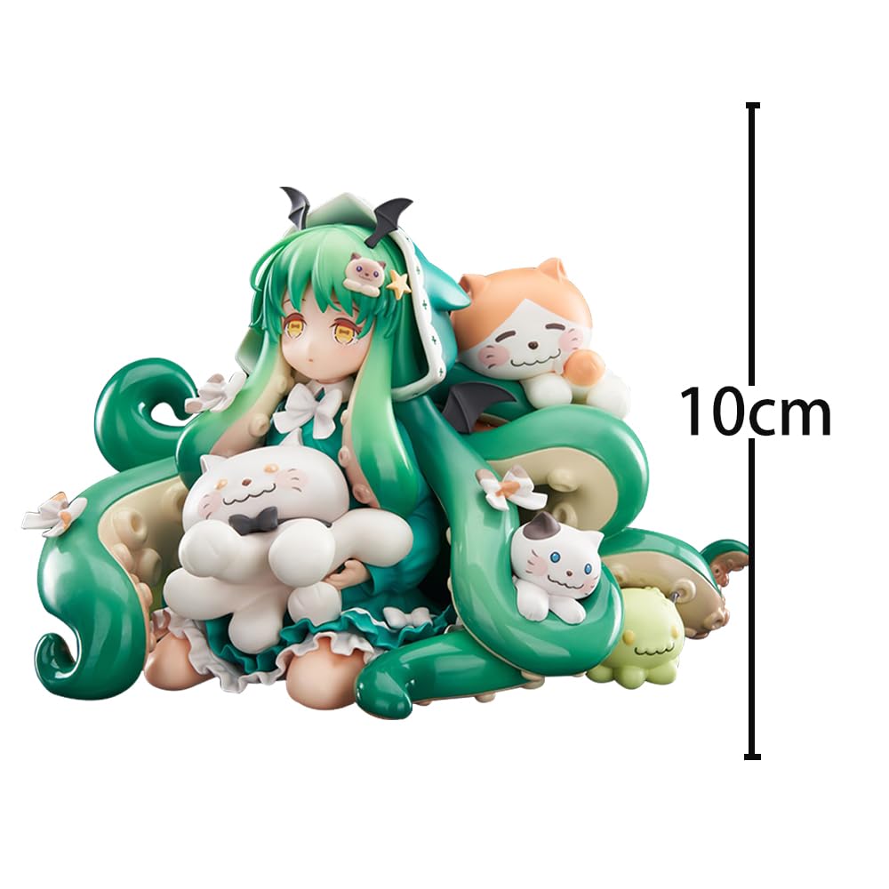 Figura de chica de pijama de anime, modelo de pintura original, figura de acción, 10 cm, estatua de PVC, adorno de decoración de escritorio