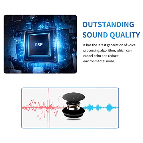 Speakerphone portable de conférence pour appel vidéo et ordinateur