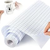 Vinyl Papier Transfert pour Vinyle Adhesif Textile De 30 x 1000 cm, Thermocollant Cricut A...