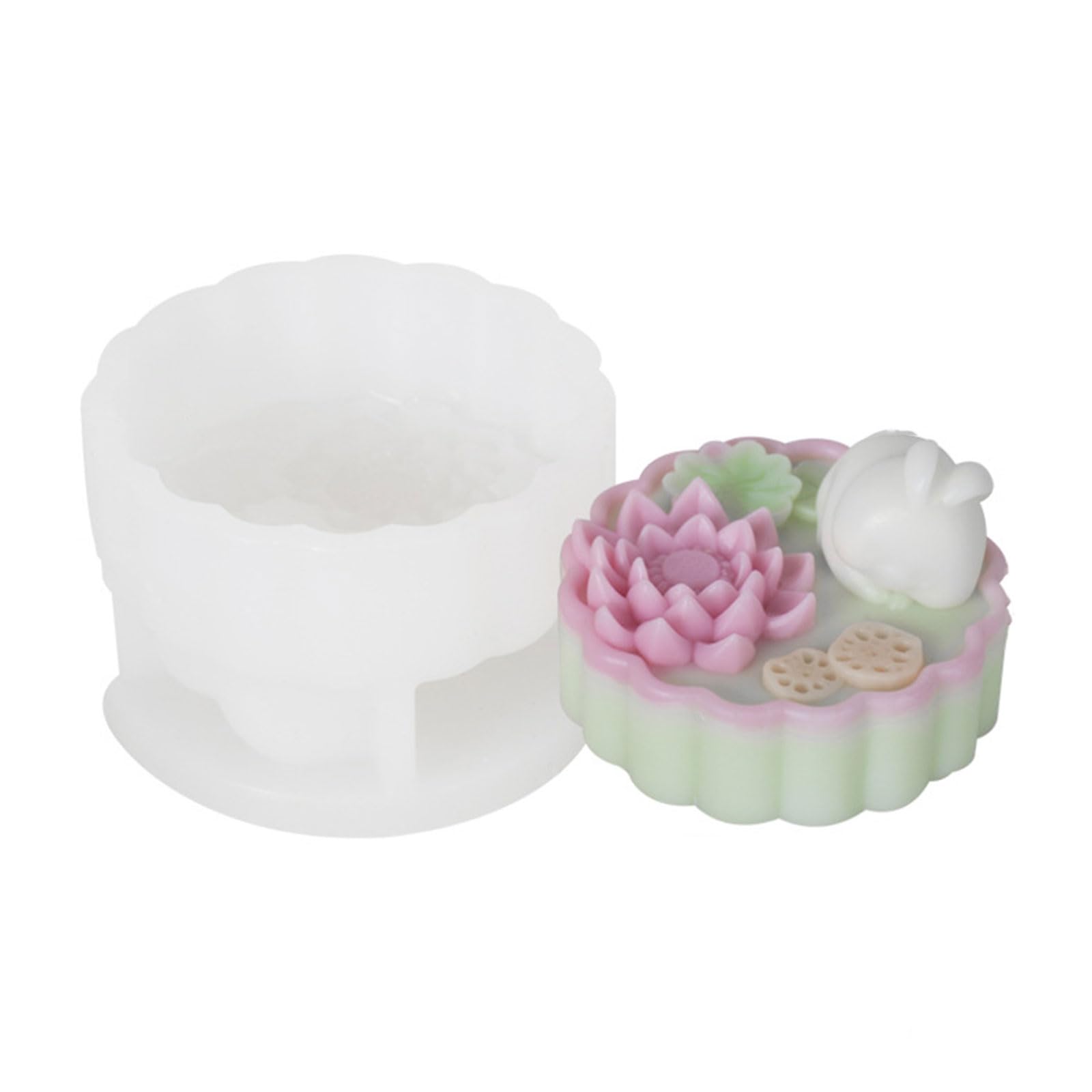 Tfaoys C Festival Baking Hand Press Reative Shaping Tool Hand Press Lovely Rabbits Pattern For Baking Easy Demoulding
