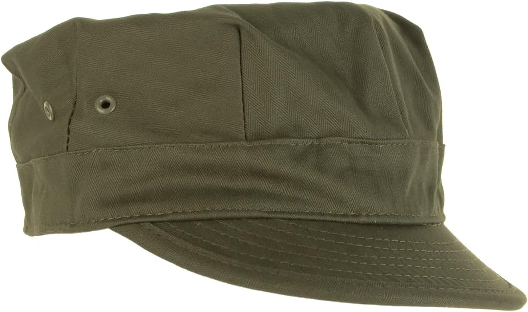 US HBT OD7 Cap - Military Olive Drab Reproduction Hat