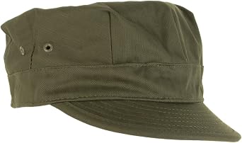 US HBT OD7 Cap - Military Olive Drab Reproduction Hat