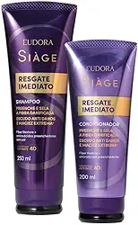 Combo Siàge Resgate Imediato: Shampoo 250ml + Condicionador 200ml
