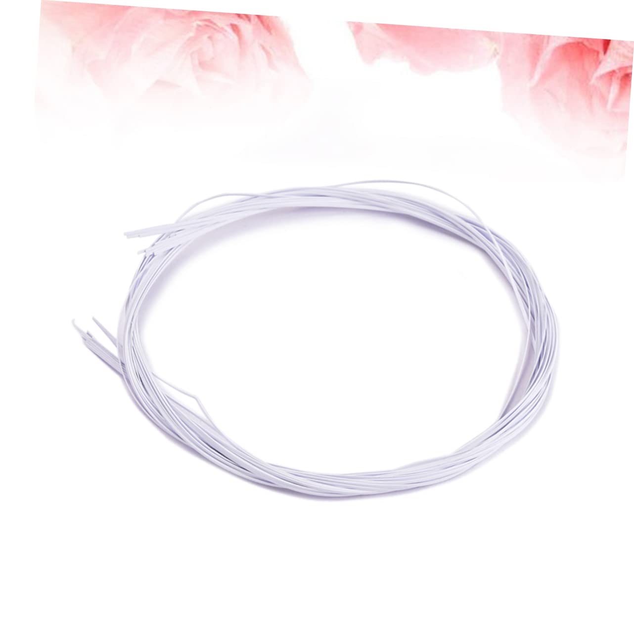 ULDIGI Guitar Binding Strips White Abs 10 Pack for Acoustic Classical Guitar Binding