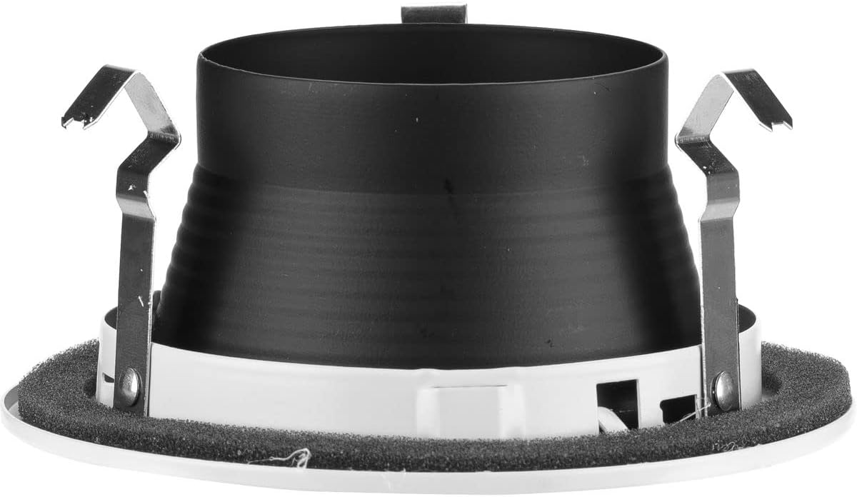 Progress Lighting P804000-031 4" Recessed Step Baffle Trim for Progress Lighting 4" Housing Black (P804N Series)