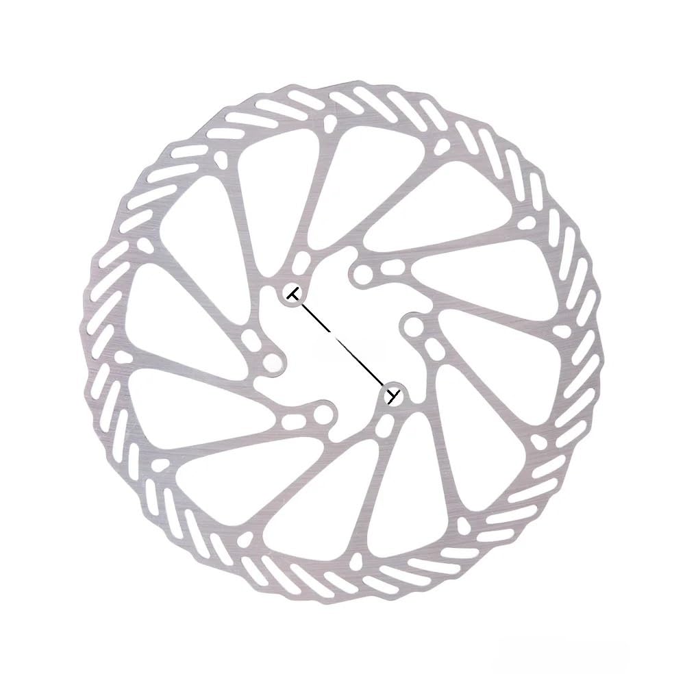 Disco freno Disco rotore per bicicletta in acciaio inossidabile da 6 pollici 120mm140mm160mm180mm203mm per parti del freno Cruiser strada di montagna