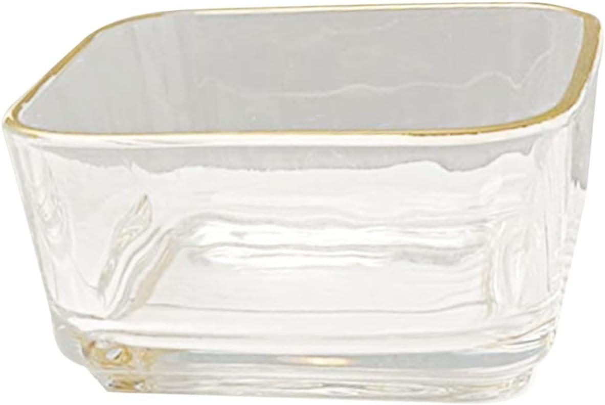 Gold Rim Storage Bowl Paper Clip Dispenser Desk Organizer Set Paper Clips Holder Office Paperclip Organizer