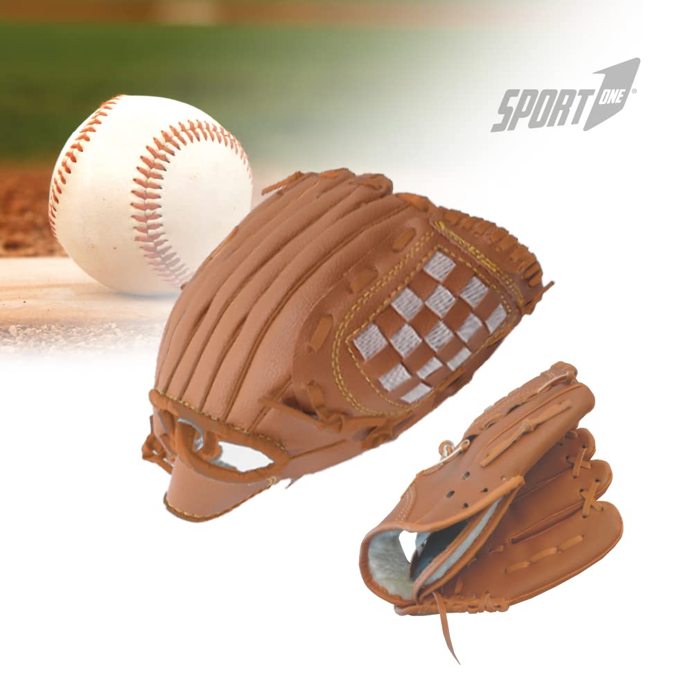 Set Baseball Per Bambini Sport1 - Mazza Legno 60cm, Guanto E Palla (8-12 Anni) - Foto 12