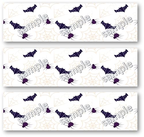 Halloween edible cake border ,cake wraps edible strips Frosting Sheet Icing Paper for Cake Decoration Edible Cake Sticker Decal 10