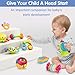 iPlay, iLearn 10pcs Baby Rattles Toys Set, Infant Grab Shake Rattle, Easy Hold Sensory Teether, Babies Development Learning Music Toy, Newborn Shower Birthday Gift 1 2 3 4 5 6 7 9 10 12 Month Boy Girl