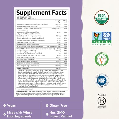 Garden of Life, Multivitamin Mykind Prenatal Once Daily Organic, 30 Count - image 6