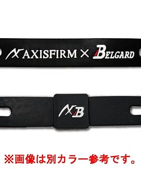 【新品未使用】AXF×Belgard　シリコンブレスレッド　Black 在庫処分大特価!! シリコンブレスレットリバーシブル No.2269055