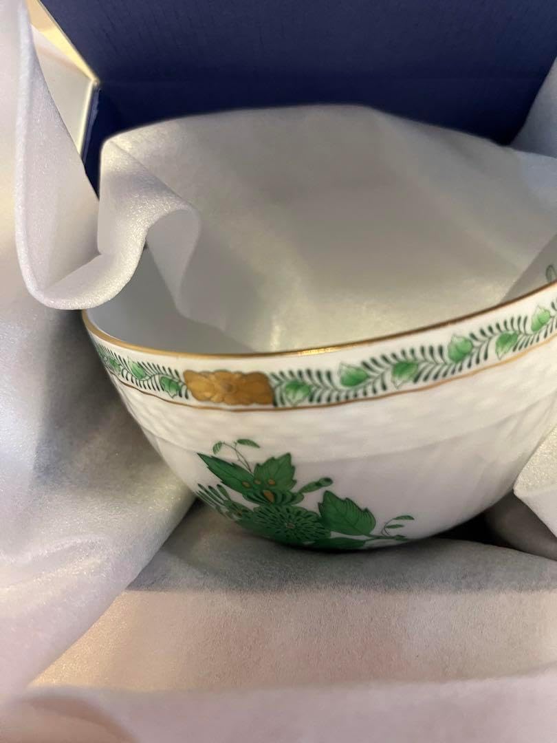 ヘレ ンド 1個 スラップボウル アポニーグリーン ヘレンド 1個