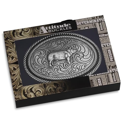 Image of Montana Silversmiths Outdoor Wildlife Series Attitude Western Belt Buckle