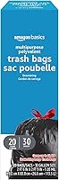 Vista 1 de Yaxa Basics - Bolsas de basura multiusos con cordón, 30 galones, 20 unidades, paquete de 1
