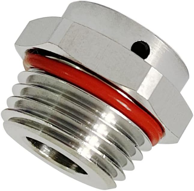 New IP68 Waterproof Stainless Steel 1/4" Male NPT Hydraulic Breather Vent Plug LED Respirator Balance Valve
