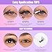 280 Pcs DIY Eyelash Clusters,10-18 mm Cluster Eyelash Kit Thick Eyelash Extension Kit with Lash Bond and Seal Lash Tweezers Individual Lashes For Beginners (Pink)