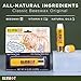 BALMSHOT Classic Natural Lip Balm SPF 15 – Beeswax Chapstick with Natural Oils & Vitamin E – 20-Gauge Shotgun Shell Brass Tube – Long Lasting, Heat Resistant Lip Moisturizer – Made in USA