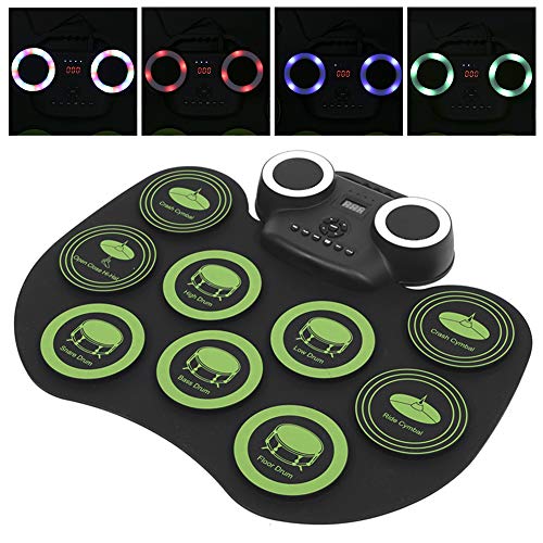 Elektronische Drum-Elektronische Drum Kit Draagbare USB Elektrische Drum Set Met Luidspreker Muziekinstrument - Image 4