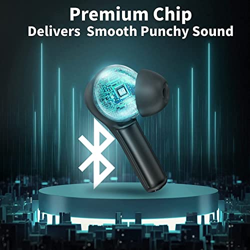Goatwaii Wireless Earbuds In Ear Bluetooth Headphones Bluetooth Earbuds Waterproof Earphones With 36H Playback, Wireless Usb C Charging Case, Built-In Microphones #TOP7