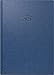 Produktbild BRUNNEN 1076561301 Buchkalender Modell 765, 1 Seite = 1 Tag, 143 x 202 mm, Bucheinbandstoff Metallico cosmosblau, Kalendarium 2021