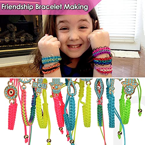 Nylon String For Bracelets 1.5Mm Nylon Cord Macrame Cord For Bracelets 18 Colors Nylon Satin Cord For Friendship Bracelet Making,Nylon Cord For Jewelry Making #TOP3