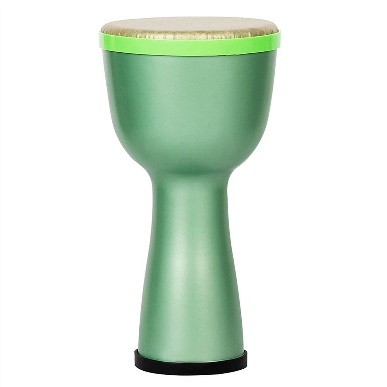 FLFL Djembe Tambor Tambor Africano De 8 Pulgadas Abdominales Material Ligero Diseño Djembe DUMBE con COMUNITOS Huevos Y Tambores De Correa De Hombro (Color : Green)