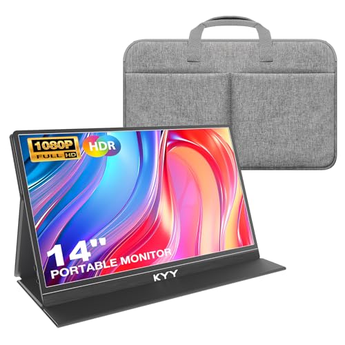 Image of KYY 14 inch Portable Monitor and Travel Bag