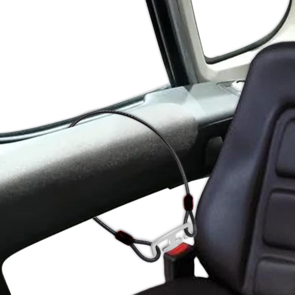 2 Pezzi Protezione Antifurto per Camper, Serratura Antifurto, 66.3 cm, Protezione Antifurto per Porta, Protezione anti-effrazione, Serratura per roulotte, Camper, Furgoni