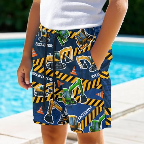 Kids Beach Shorts for Boys Hawaiian Pants for Children Sweatpants3