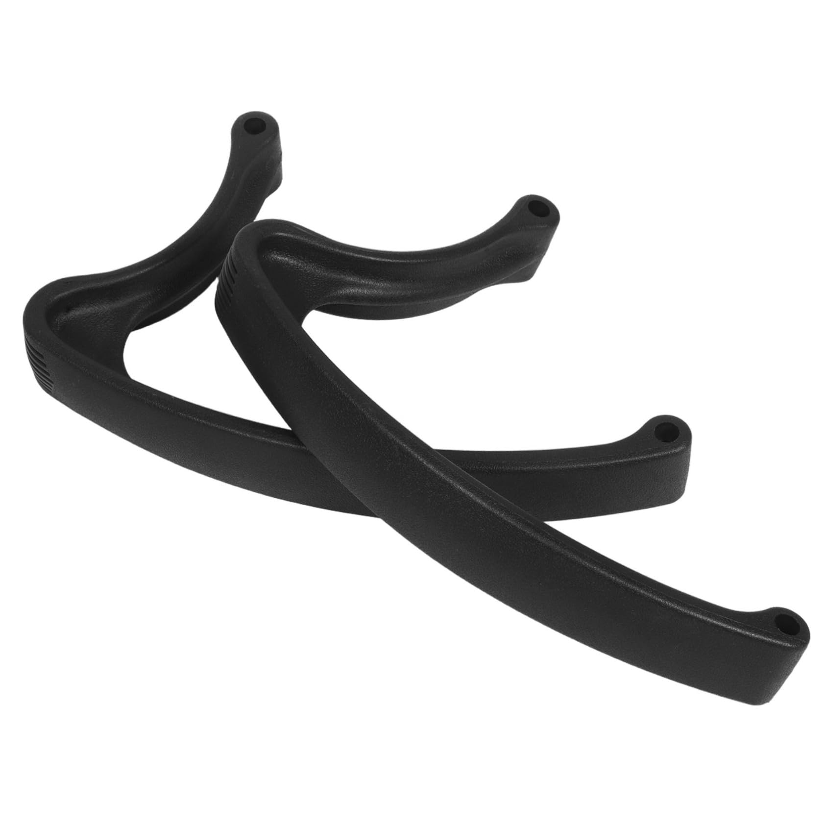 Levemolo Braccioli per Poltrona da Ufficio in Plastica Supporto Ergonomico Facile Installazione per Sedia da Scrivania Gaming e Computer Accessori Resistenti per Adulti Anziani e Disabili