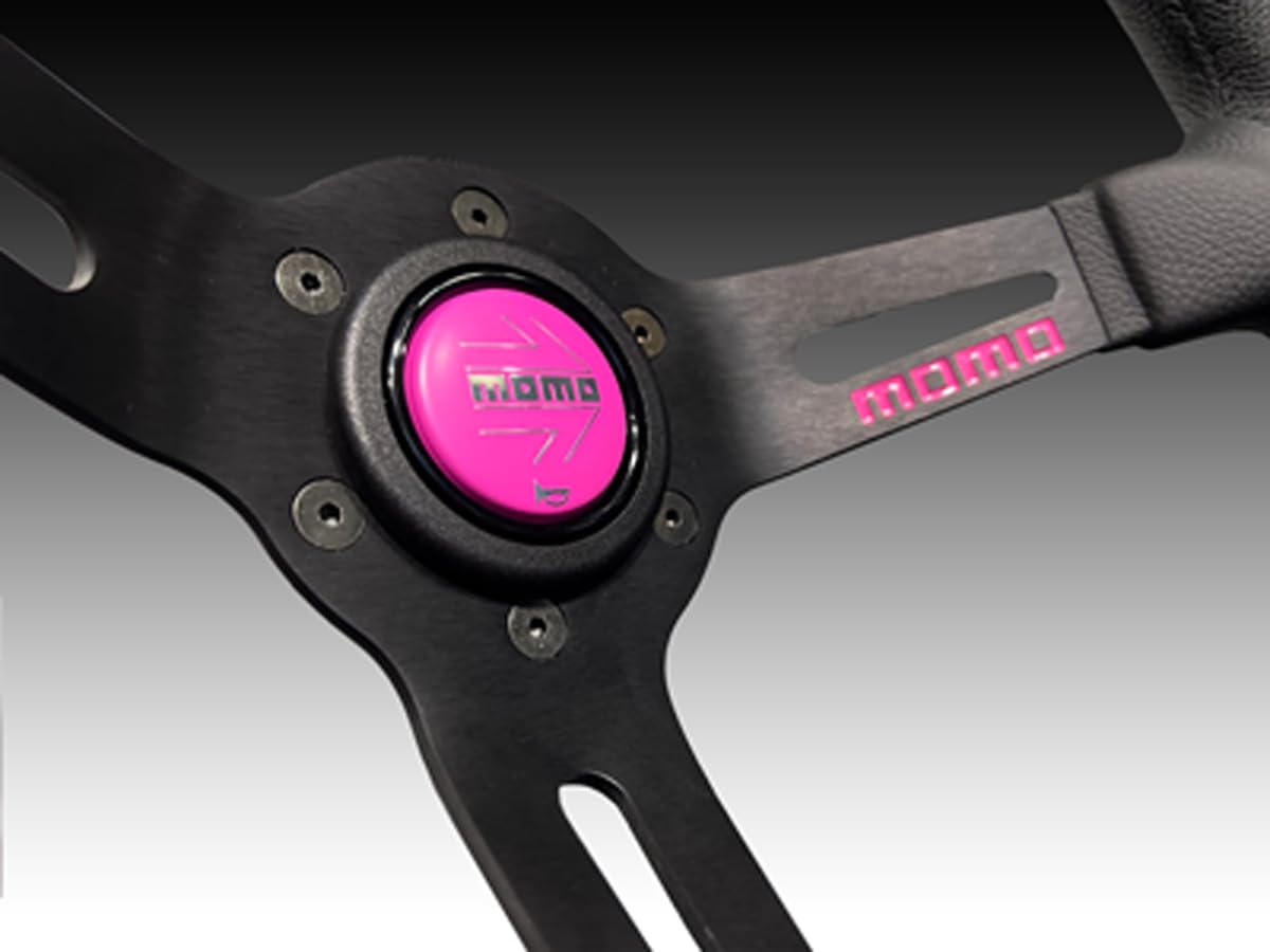Amazon | MOMO(モモ)ステアリング ドリフト ピンク リボン 330mm AL-03