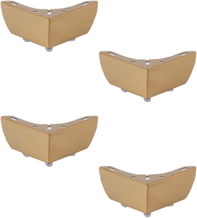 家具の脚 金属製のソファの脚 ヨーロッパの花柄のコーヒーテーブルの脚 ステンレス鋼の家具キャビネットの脚 キッチン 花なし 2インチ バスルームの装飾アクセサリー 人気ブランド 4個