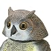 PrimeMatik - Ahuyentador de Aves Tipo Estatua búho con Ojos Reflectantes 40cm...