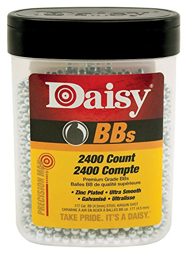 Daisy Outdoor Products 2400 ct BB Bottle (Silver, 4.5 mm)