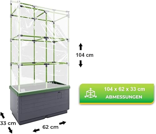 Miniatura 9 de JGL City Jungle - Soporte básico para plantas, color gris carbónverde